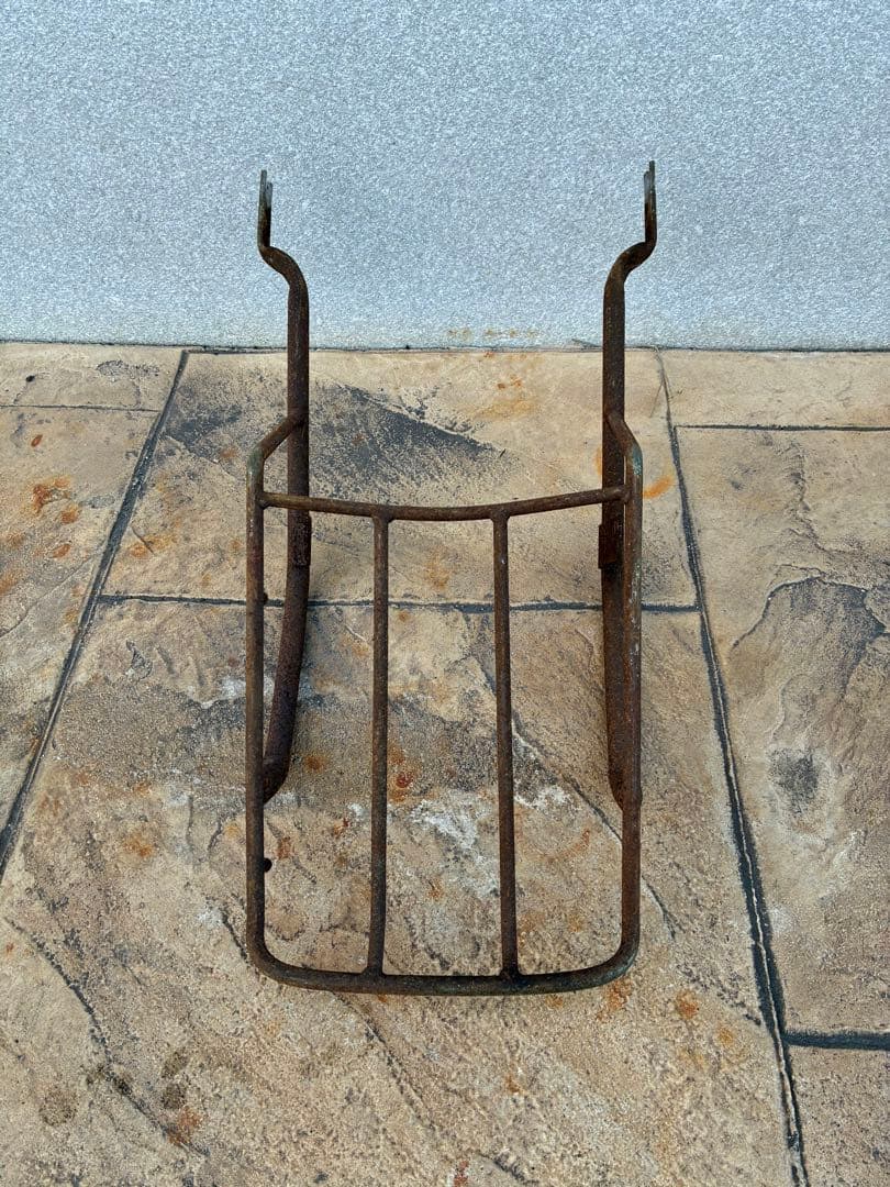 ② バンバン90 リアキャリア　中古　ビンテージ　レア　旧車　RV90 Yahoo!オークション -「バンバン90」(キャリア、グラブバー