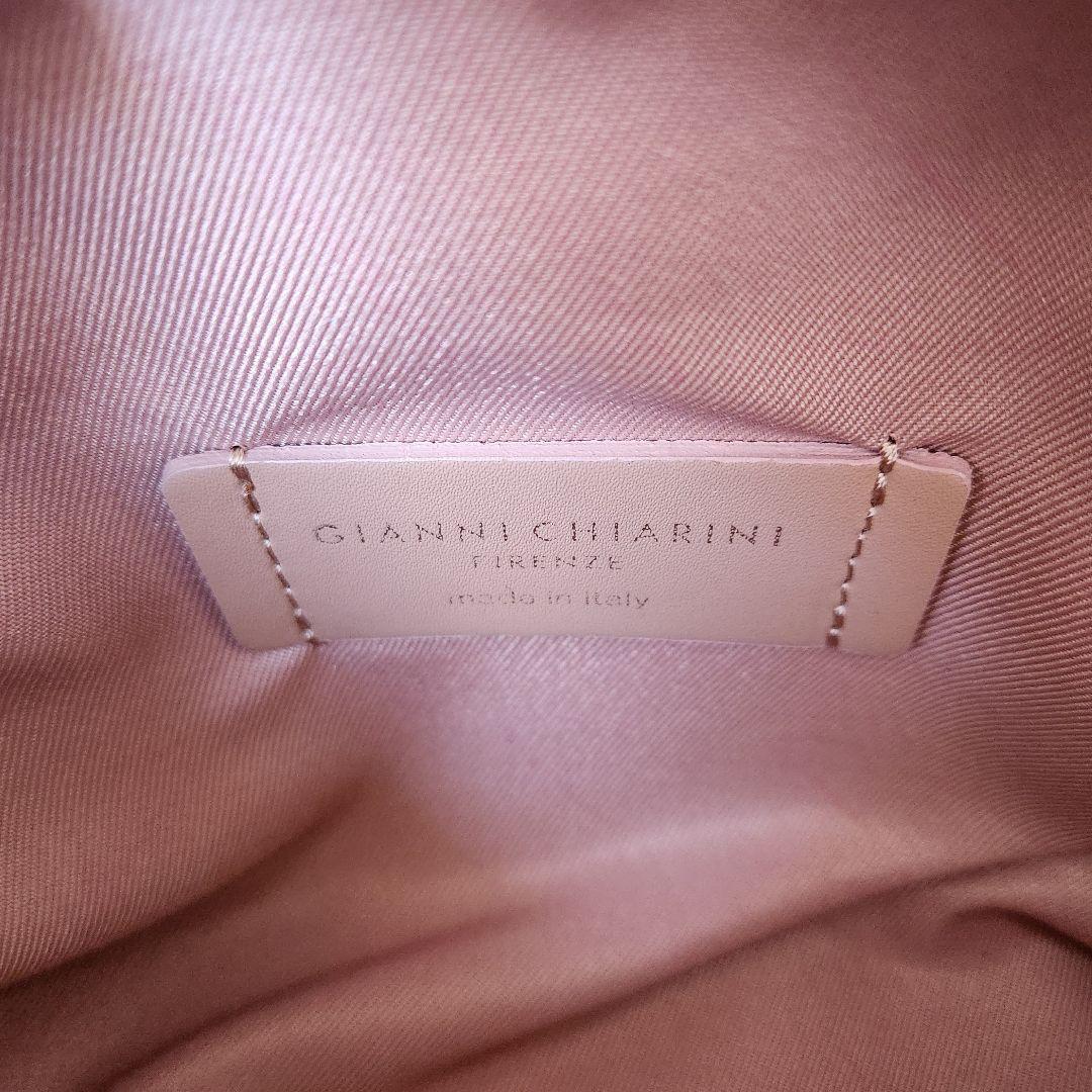 《美品》ジャンニキアリー二 バイカラー ショルダーバッグ アリファS