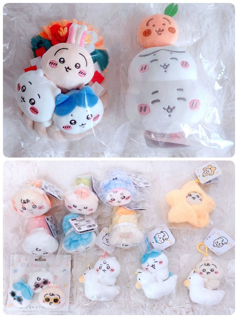 ちいかわ ぬいぐるみマスコットまとめ売り ちいかわ ぬいぐるみ マスコットまとめ売り - メルカリ