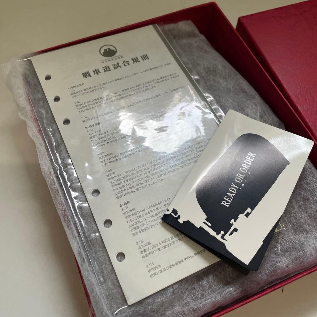 ガールズ＆パンツァー 本革システム手帳 馬革 未使用 武部沙織 ガルパン