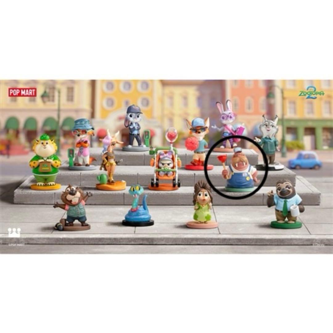 ズートピア2 POPMARTフィギュアRUSS - メルカリ