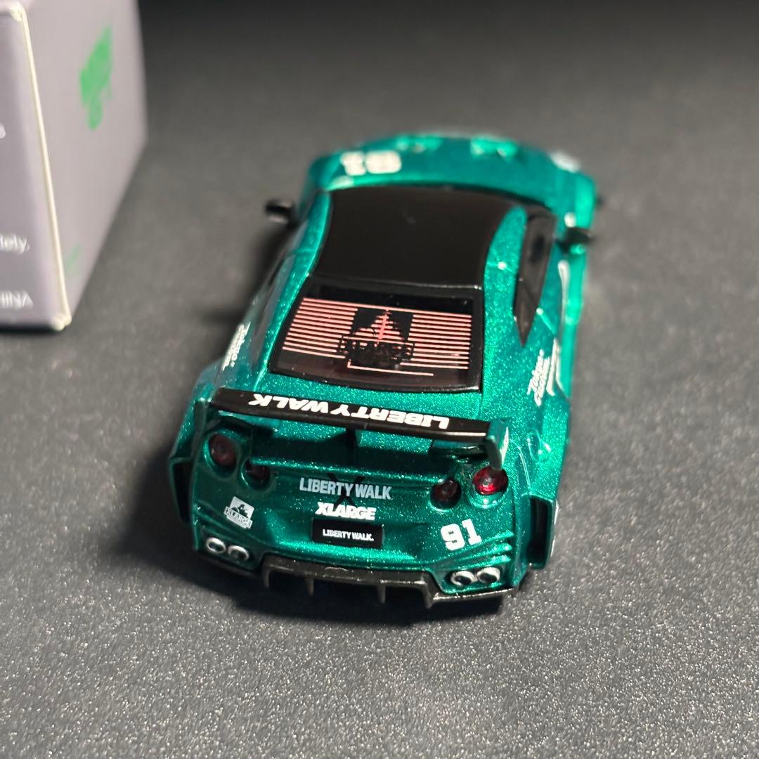 MINIGT LBWK × XLARGE GT NISSAN 35GT 緑 - メルカリ