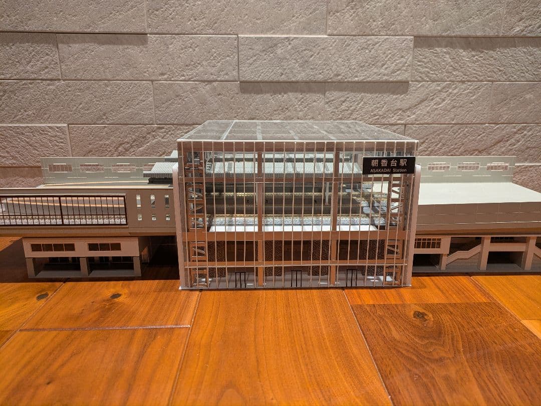 Nゲージ 自作ストラクチャー 高架駅舎 ジオラマ - メルカリ