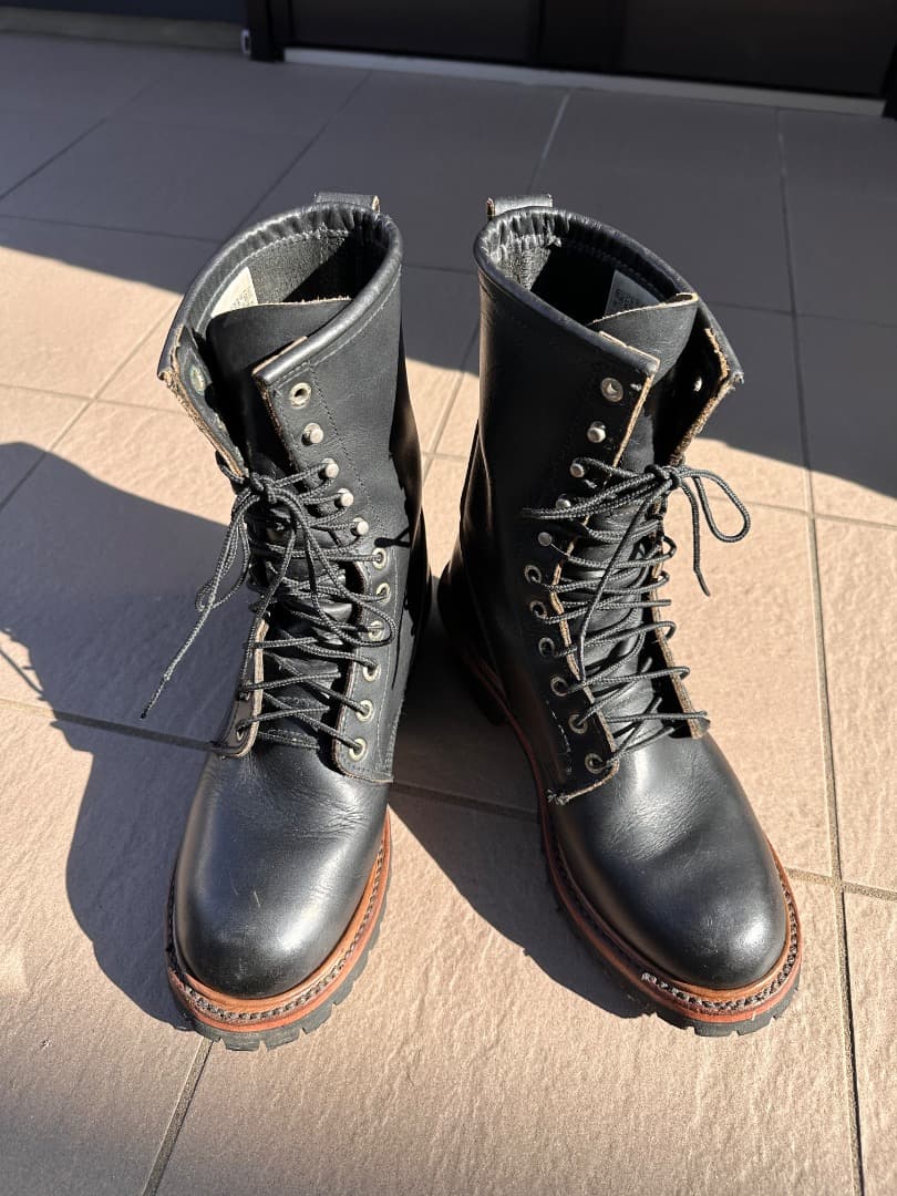 【超美品26センチ】REDWING 9インチ ロガーブーツ デットストック RED WING SHOES（レッドウィング） REDWING 9211 9inch Logger (Steel