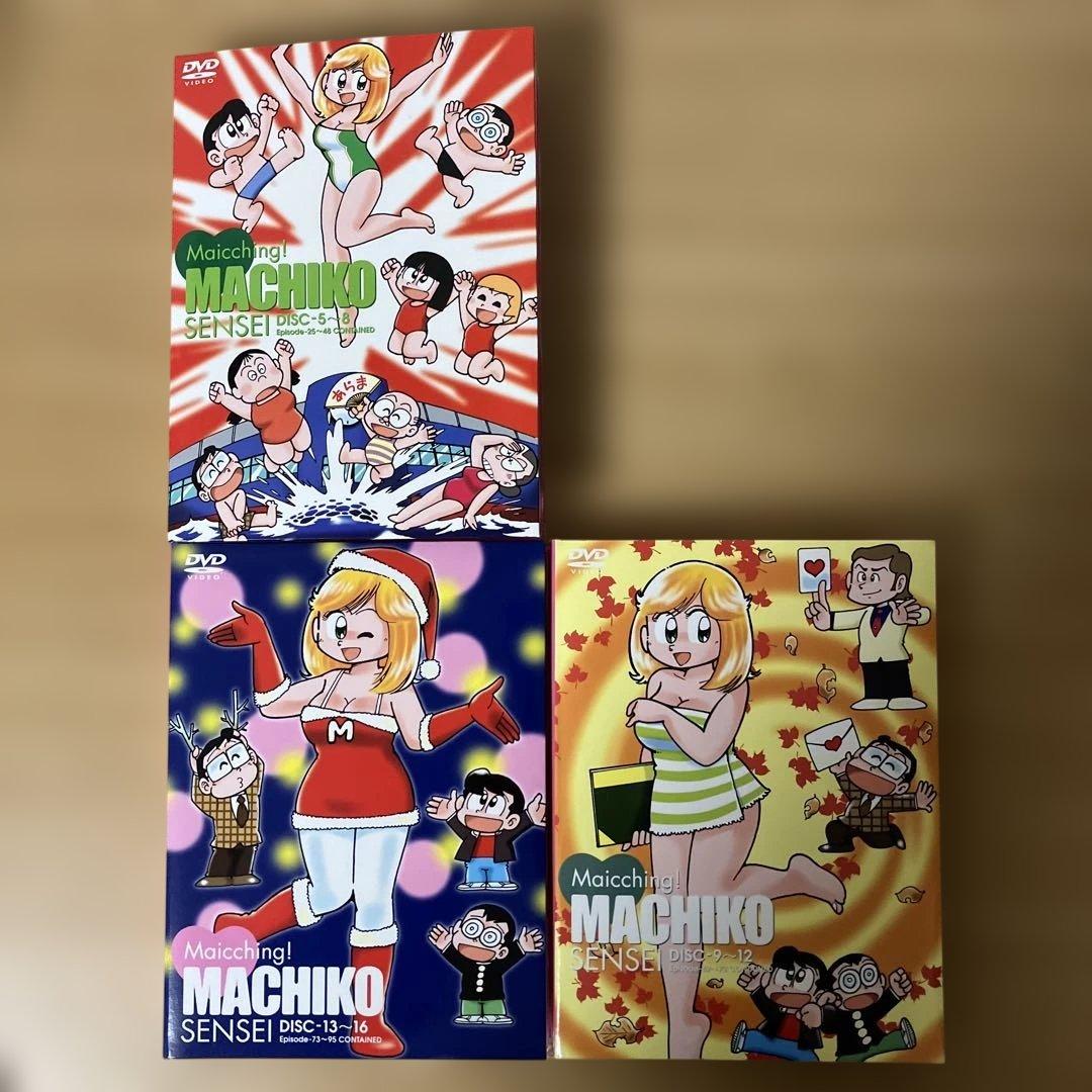 まいっちんぐマチコ先生 DVD-BOX　Disk1～Disk４　欠品