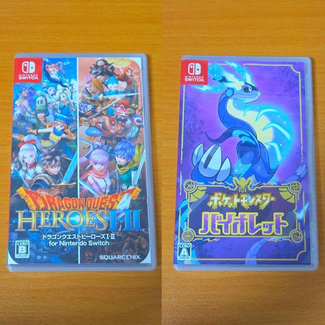 ドラゴンクエストヒーローズI・II 、ポケットモンスターバイオレット Switch】ドラゴンクエストヒーローズI・II for Nintendo Switch