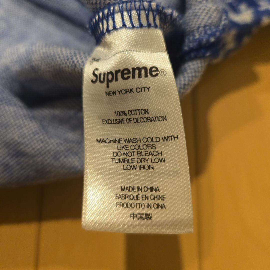 Supreme Currency Jacquard Zip L/S Polo L - メルカリ
