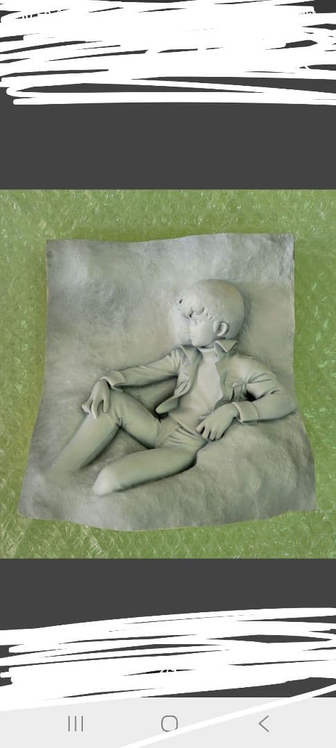 ガンダム アムロレイ 1/5 砂の十字架 レリーフ ビッグサイズ ガレージ