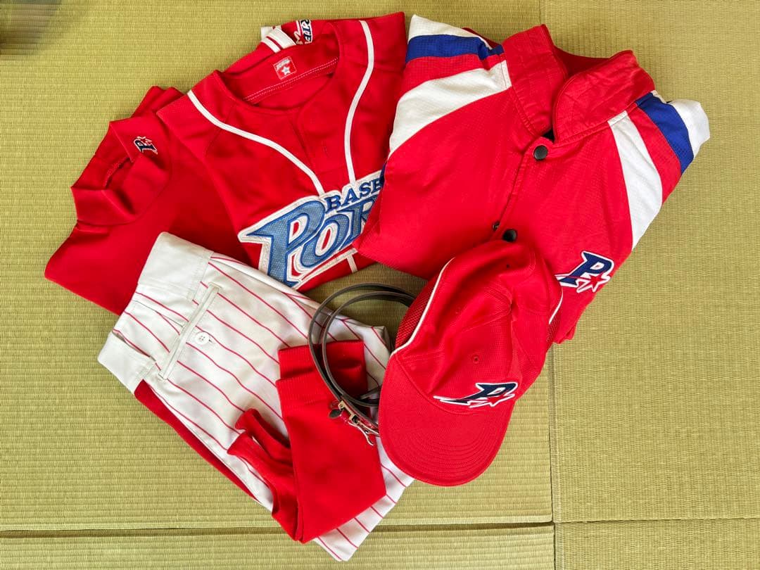 レッド ユニフォーム 145サイズ 2024レプリカユニフォームFP（1st・半袖）（2024000001-1）｜北海道