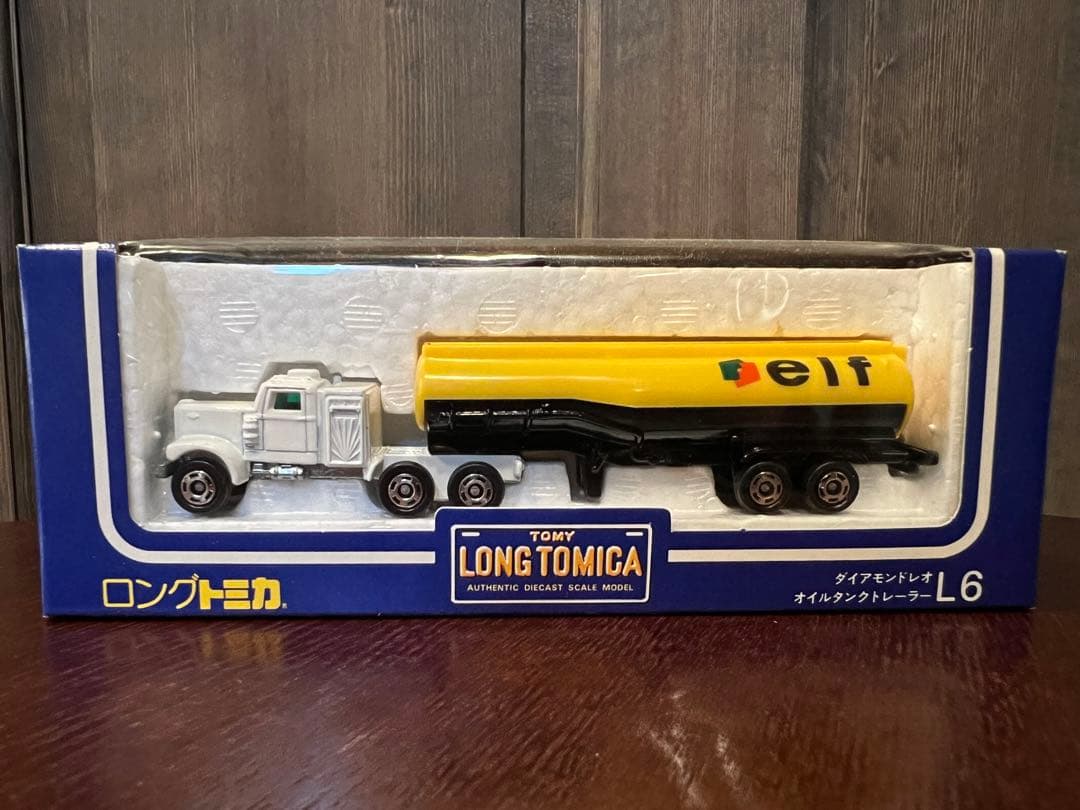 ロングトミカ L6 日本製 ダイヤモンドレオ オイルタンクトレーラー
