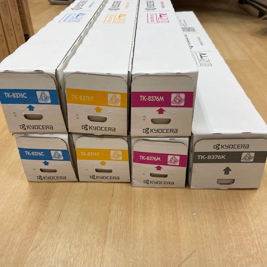 京セラ　トナー　TK-8376 7本セット 京セラドキュメントソリューションズ 京セラ TK-8376トナー