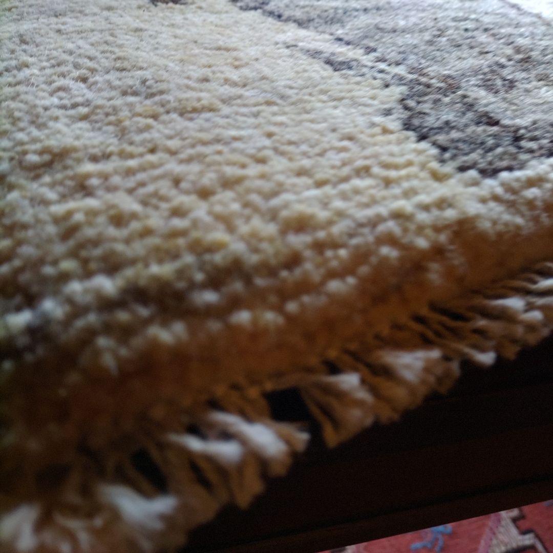 ギャッベ イラン シラーズ 座布団ギャッベ 手織り 大きめ ゾウ チェア