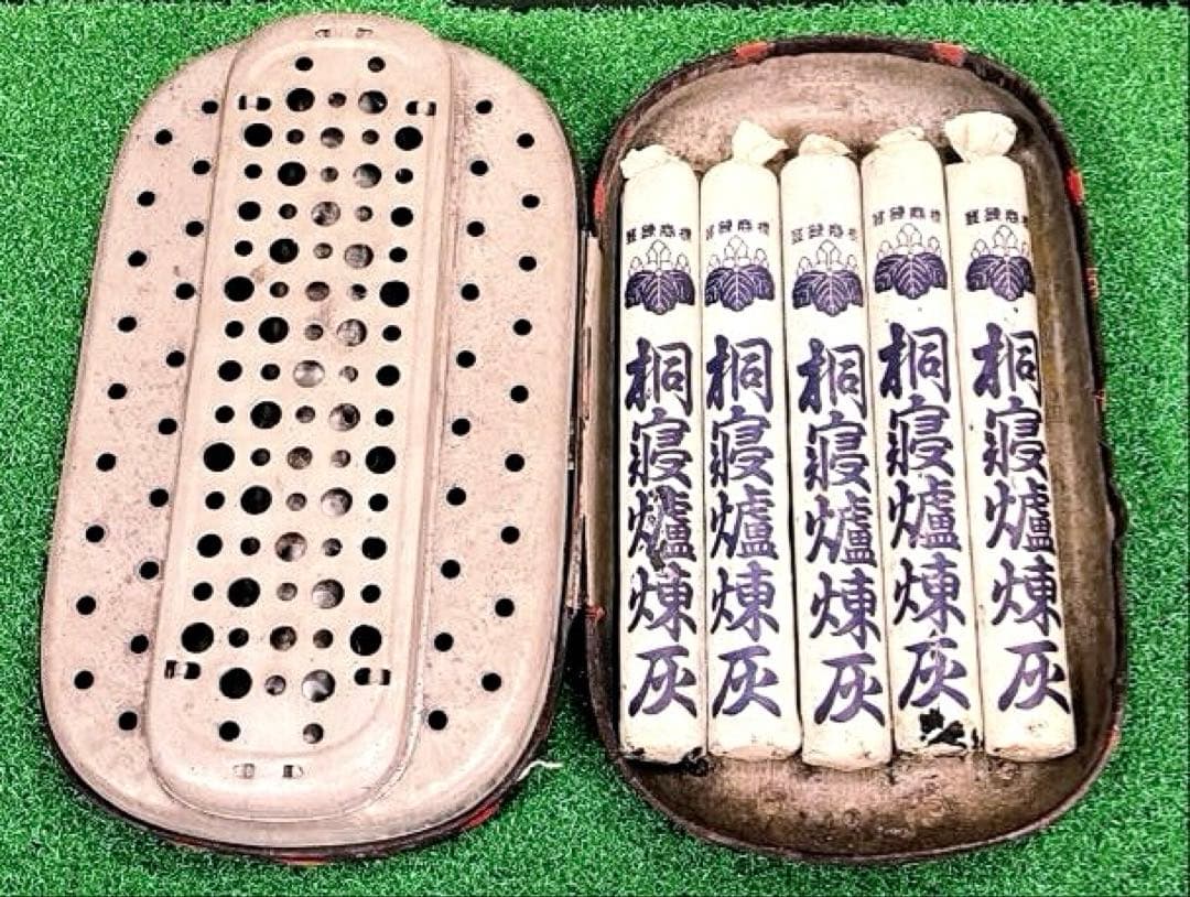 超希少フルセット 菊水印 楠灰寝爐 桐灰付 昭和初期 暖房器具 超希少フルセット 菊水印 楠灰寝爐 桐灰付 昭和初期 暖房器具 - メルカリ