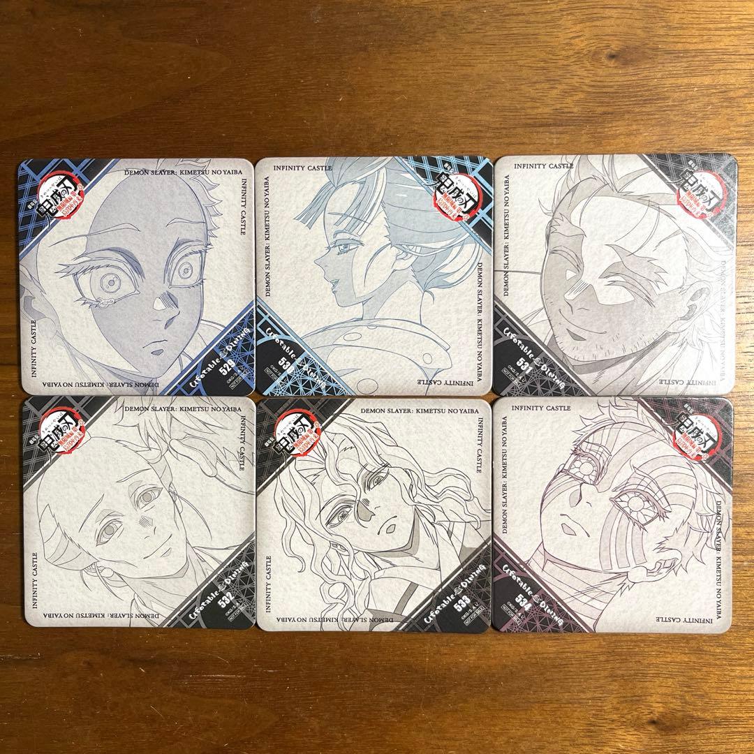鬼滅の刃 ufotable dining 第4期 ドリンクコースター 全6種 - メルカリ