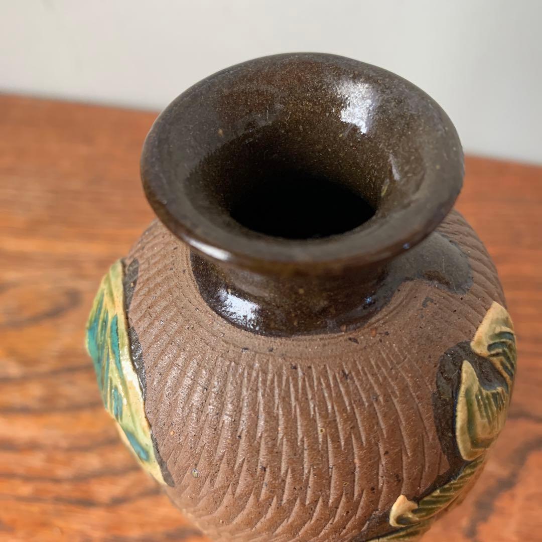 琉球古典焼 壺屋焼 やちむん 沖縄 骨董 古作 飛鉋 作家物 職人 小橋川