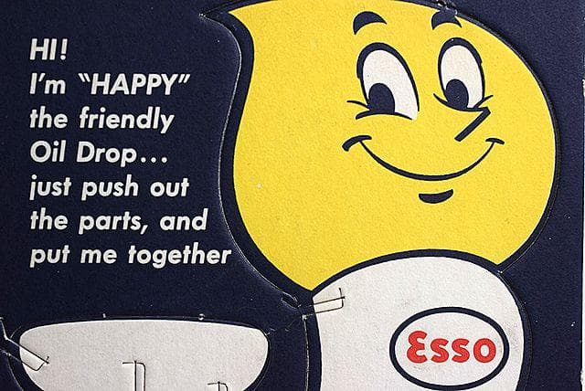 NOS ！ 1960's ESSO エッソ オイルドロップ ビンテージ TOY