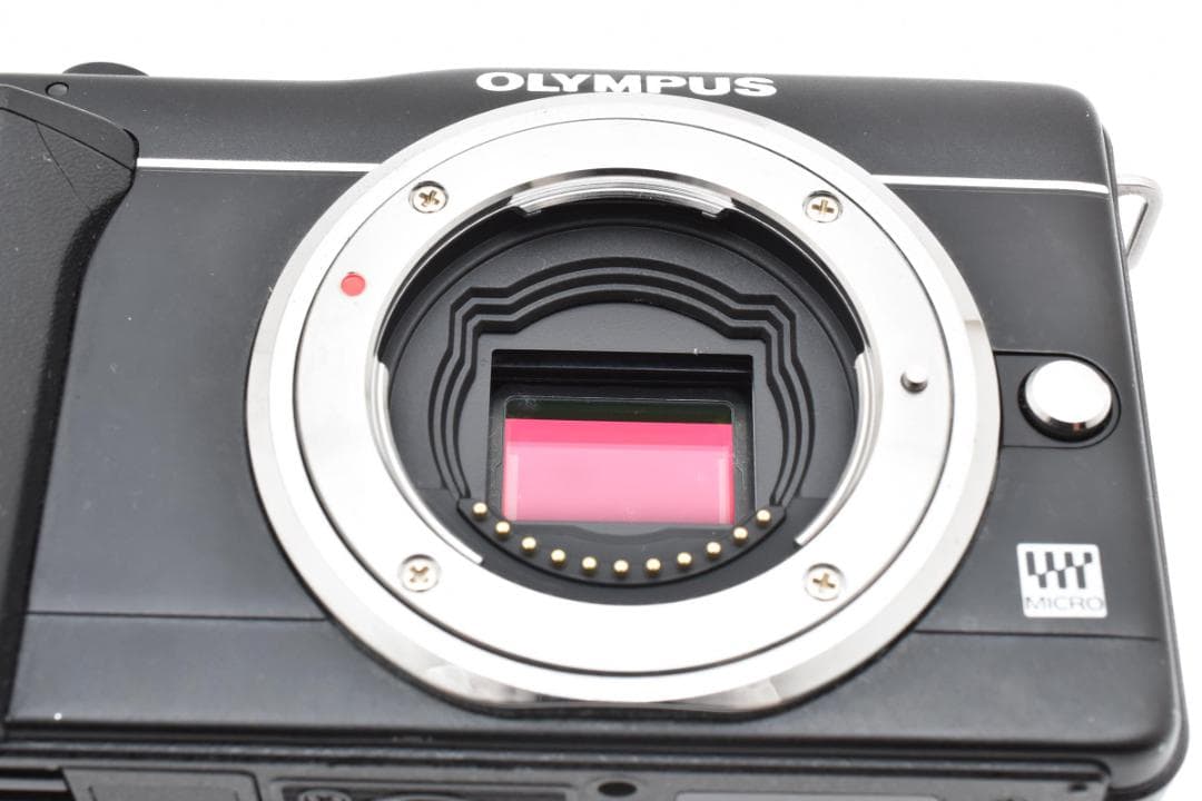 ショット数5860回！】オリンパス PEN E-PL1sブラック ミラーレス