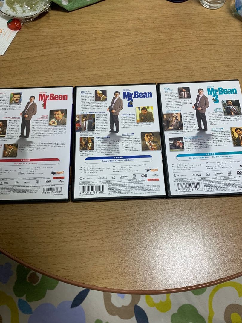 Mr.Bean DVD 全3巻セット
