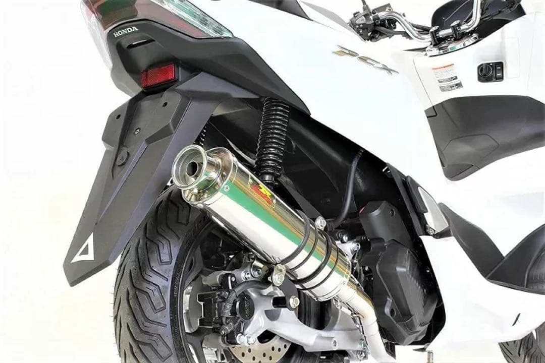 RealizeホンダPCX125 JK05 22Racing バイクマフラー 楽天市場】【最新モデル対応】 PCX125 バイクマフラー 2BJ-JK05 8BJ