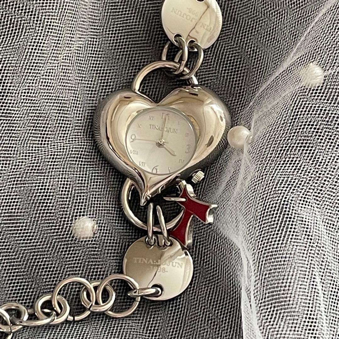 miu様TINA：JOJUN ハート型時計ブレスレッ ト