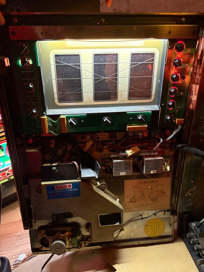 通電確認済み】パチスロ実機 初代コンチネンタル 昭和レトロ インテリア
