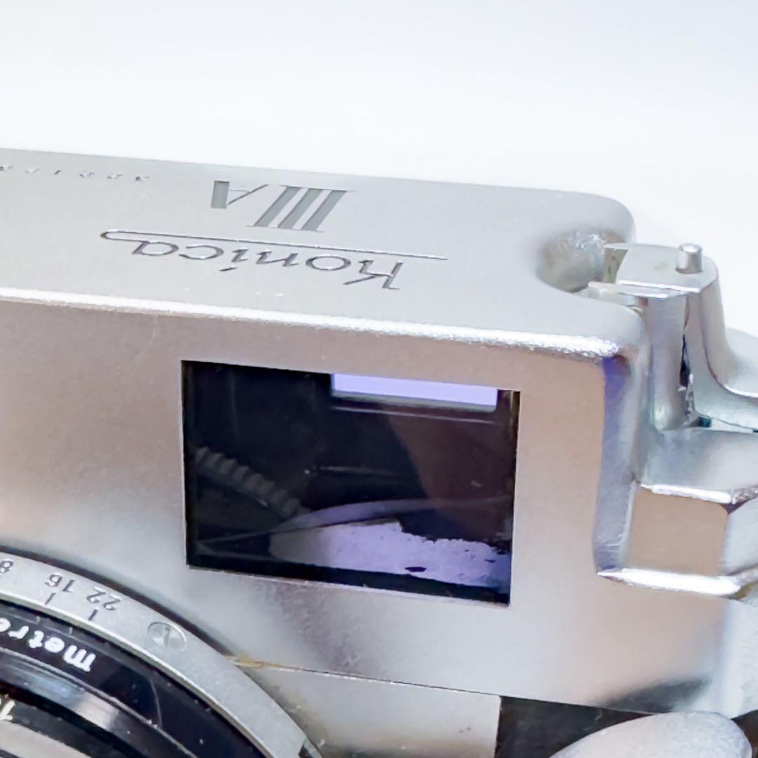 Sランク 整備済み Konica ⅢA レンジファインダー 3ヶ月動作保証付き
