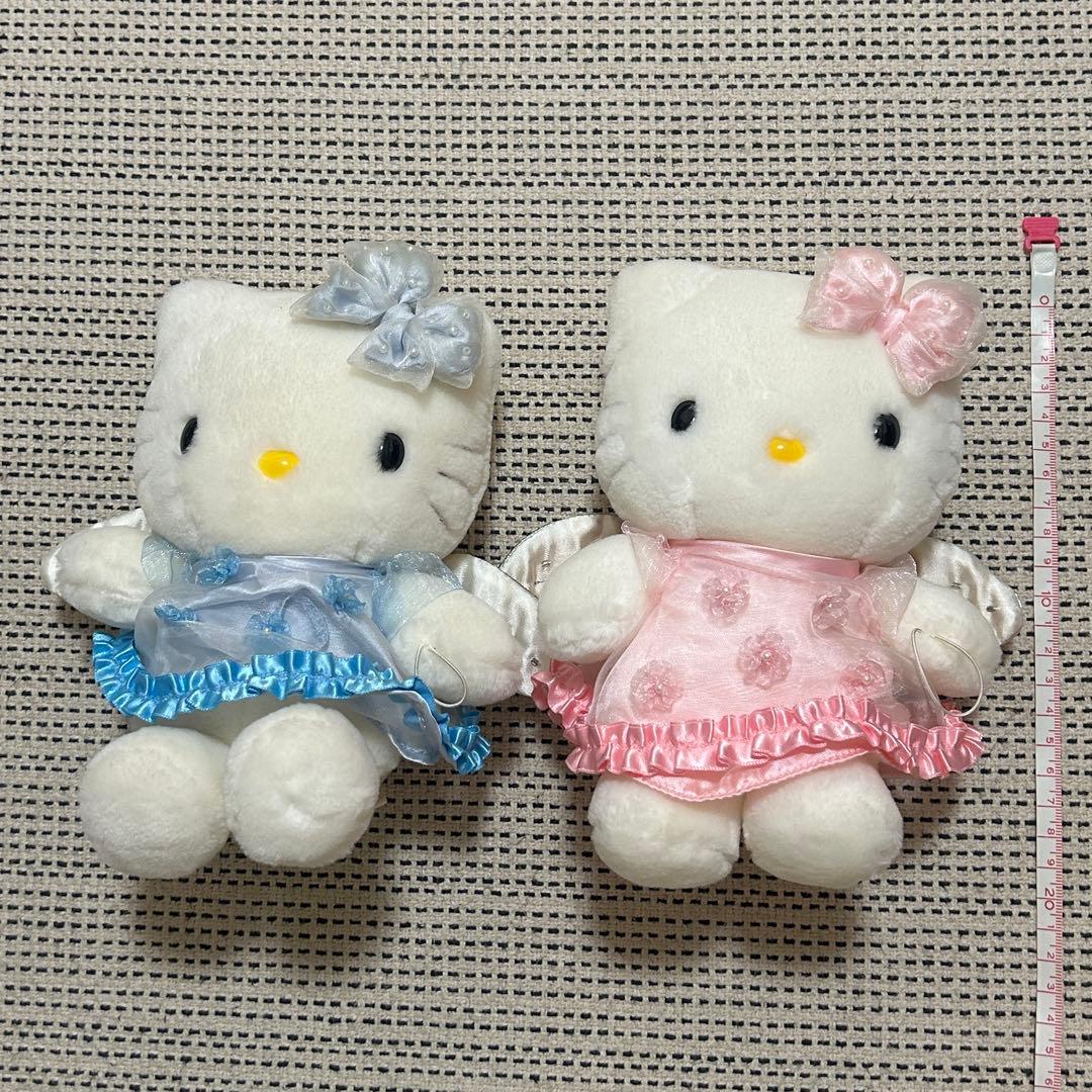 レア☆レトロ ハローキティ ぬいぐるみ 2人set - メルカリ