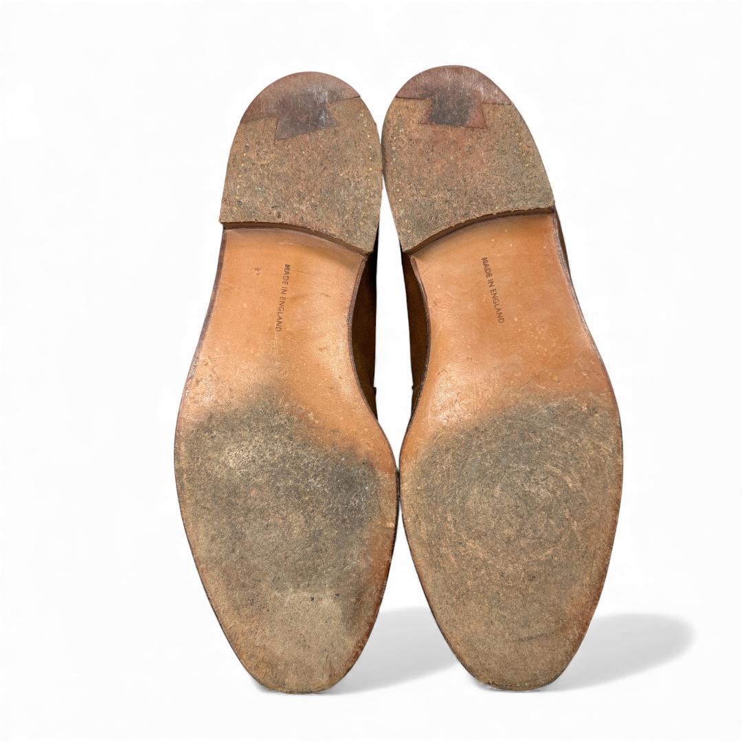 クロケット製 ロイドフットウェア ローファー Jシリーズ 茶 6.5E 25cm