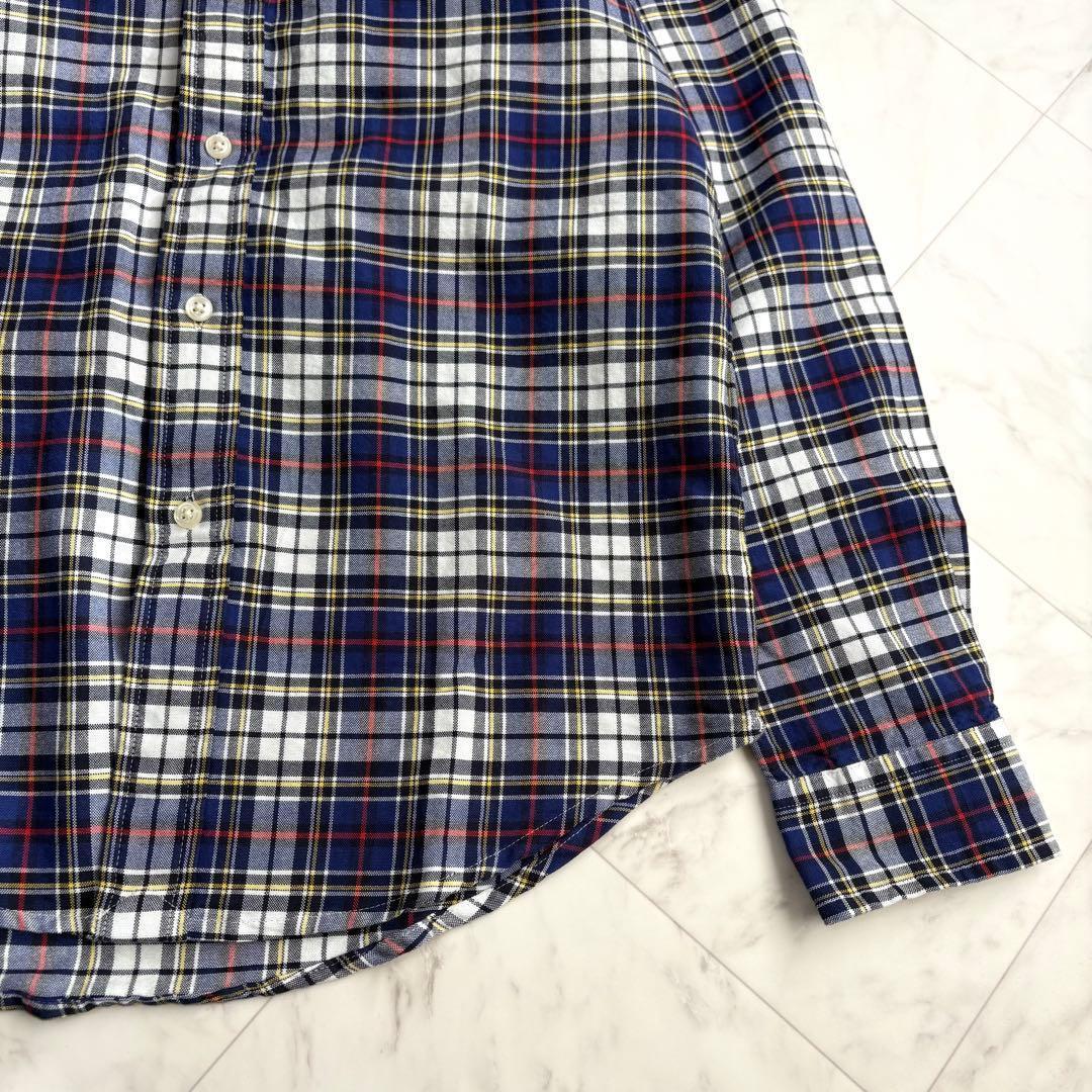 現行【ラルフローレン】オックスフォードシャツ 長袖 チェック