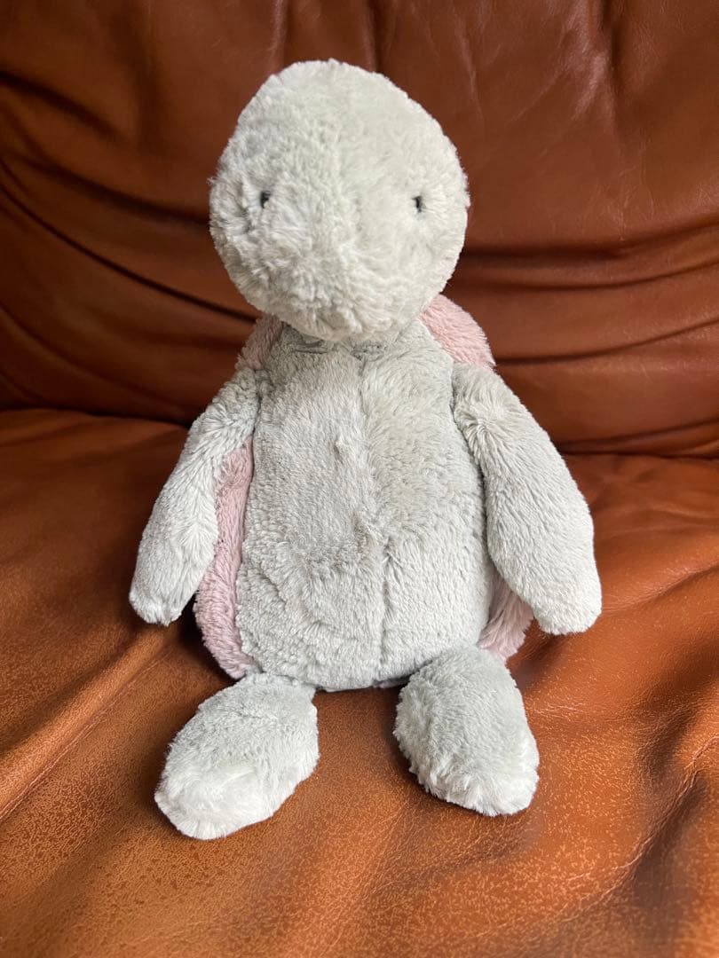 　ジェリーキャット　はずかしがりやのカメ　ぬいぐるみ ジェリーキャット 恥ずかしがり屋のカメのぬいぐるみ Mサイズ 12インチ