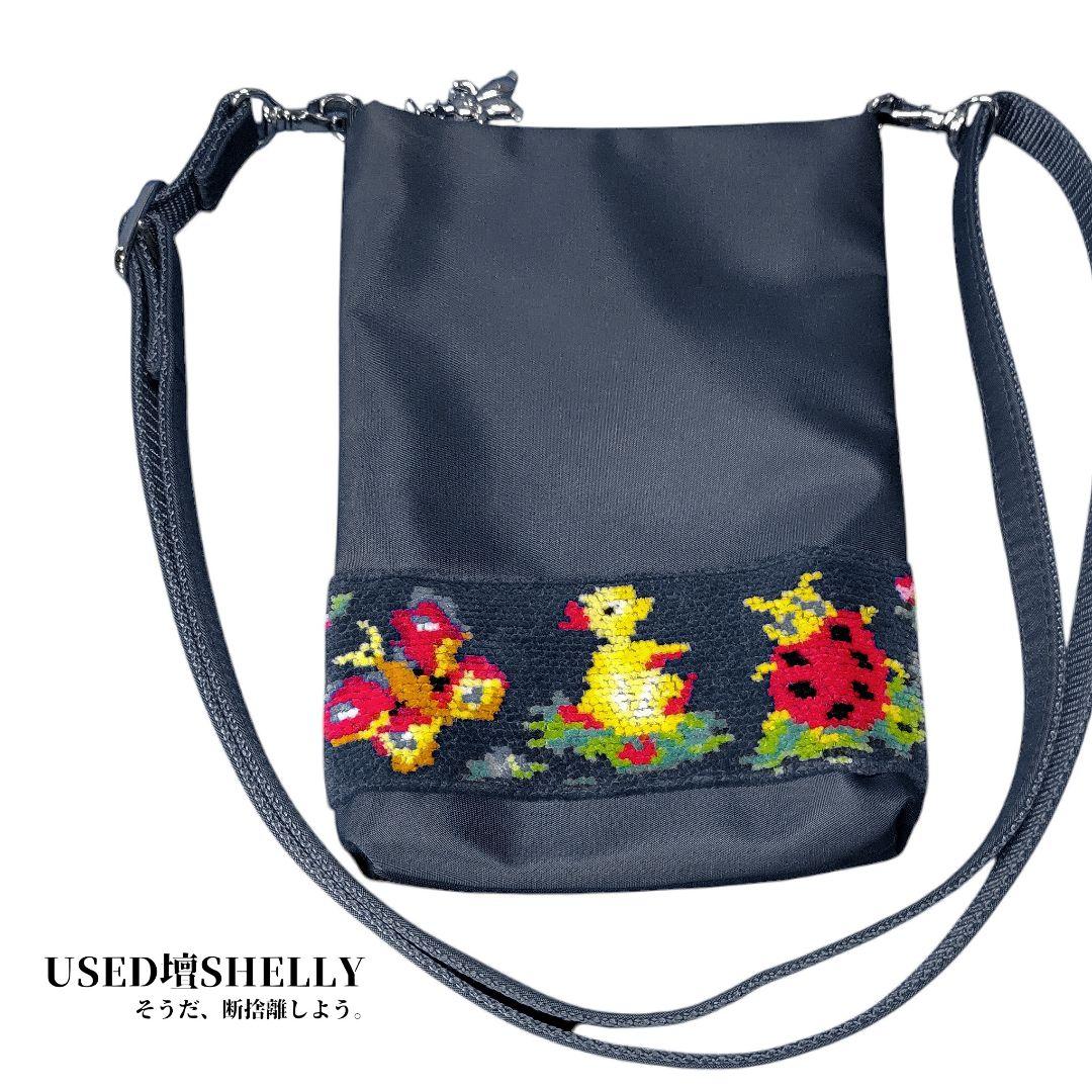 ☆ FEILER シュニール織 ハイジ スマホショルダー 学校フェイラー