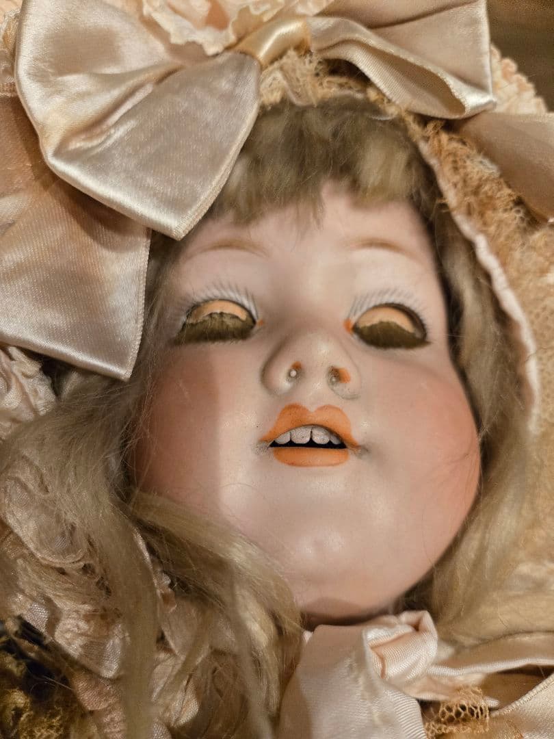 アーモンドマルセル アンティークビスクドール 約59cm - メルカリ