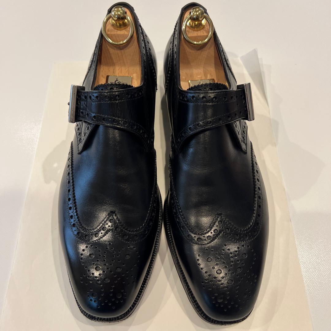 近日削除】Enzo Bonafe Carracci シングルモンクストラップ - メルカリ