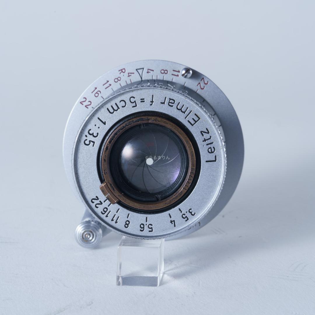 赤エルマー！Red Scale Elmar 50mm F3.5 オールドレンズ - メルカリ