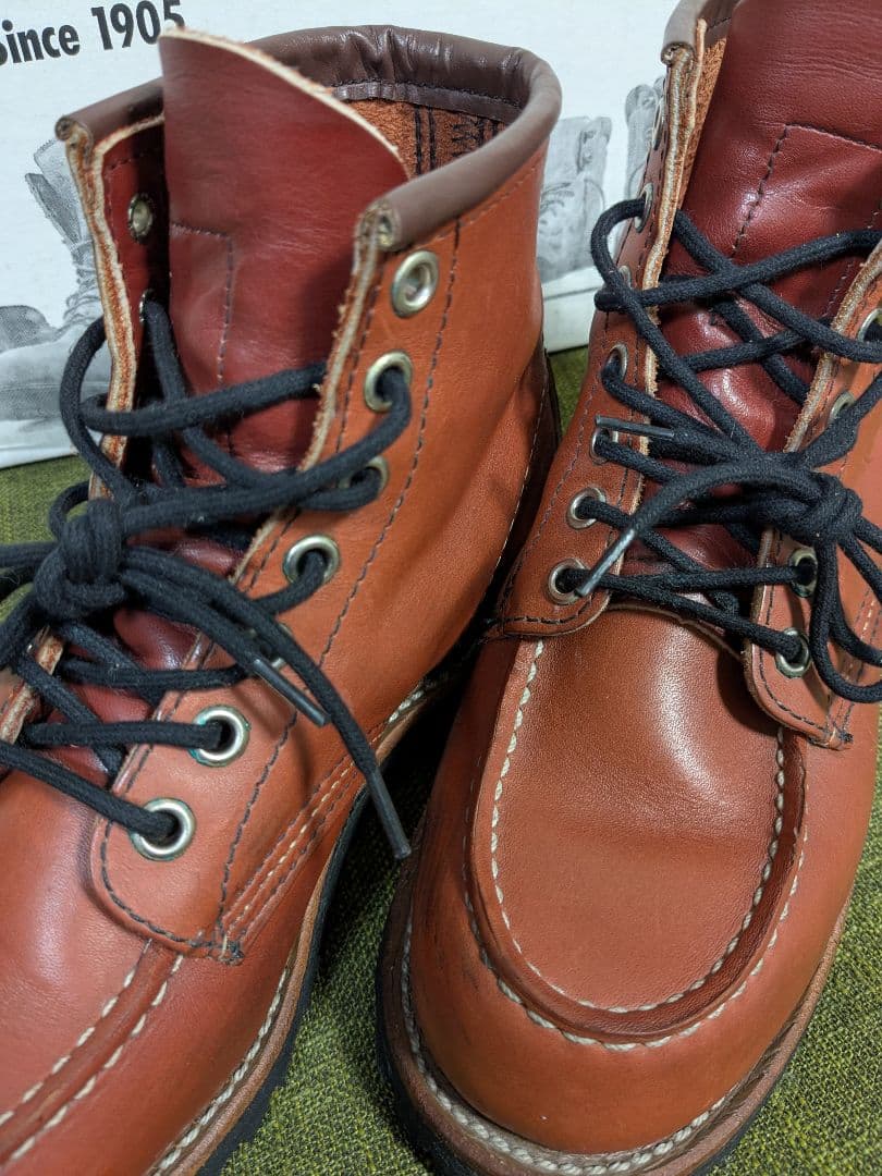 廃盤 希少 レッドウィング 8175 モックトゥ ブーツ 23cm