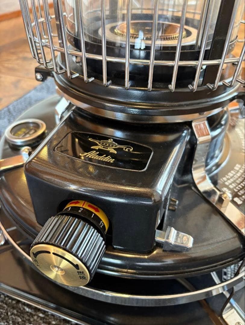 美品 アラジン ブルーフレームヒーター BF3912(K) - メルカリ