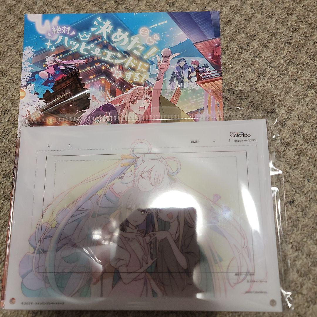 超かぐや姫！ ラフ原画 アクリルパネル かぐや 酒寄彩葉 月見ヤチヨ