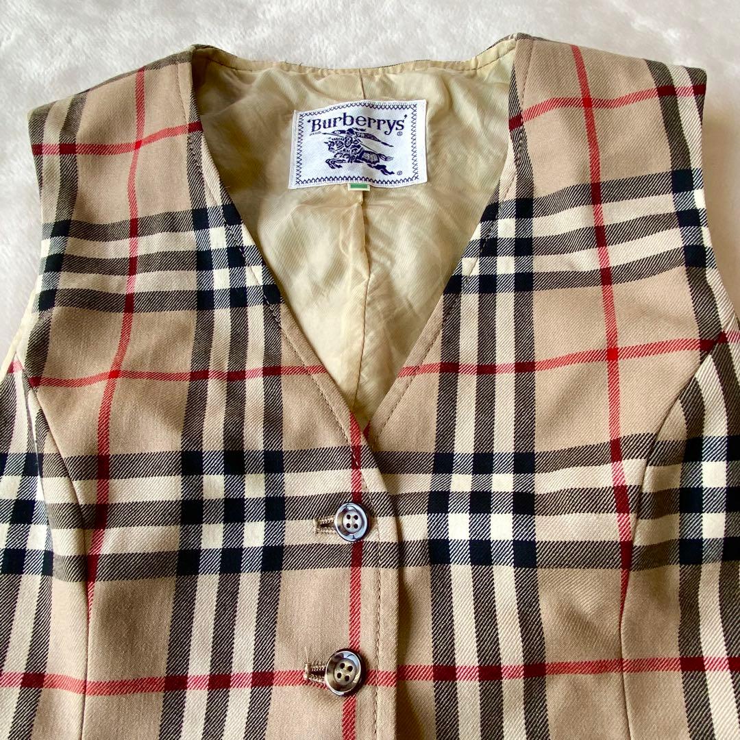 Burberrys バーバリーズ ノバチェック 90sベスト ヴィンテージ - メルカリ