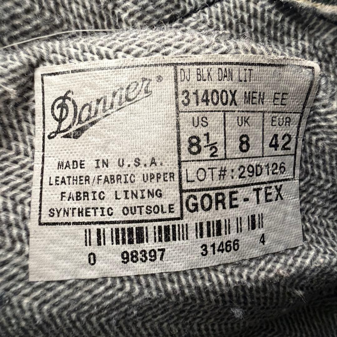 ダナーライト　31400X 26.5cm ブラック