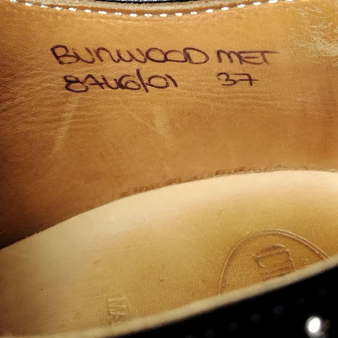 チャーチ BURWOOD スタッズ 37 黒 ウィングチップ バーウッド - メルカリ