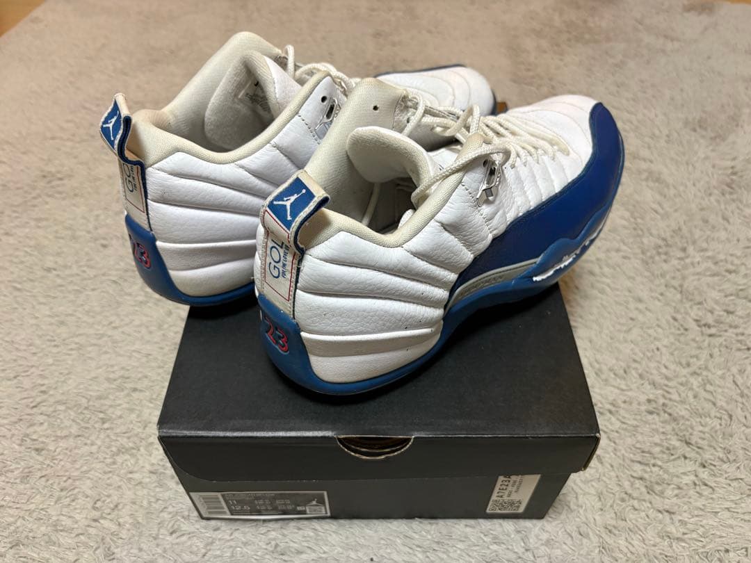 ジョーダン12 low ゴルフ 29.0cm FRENCHBLUE