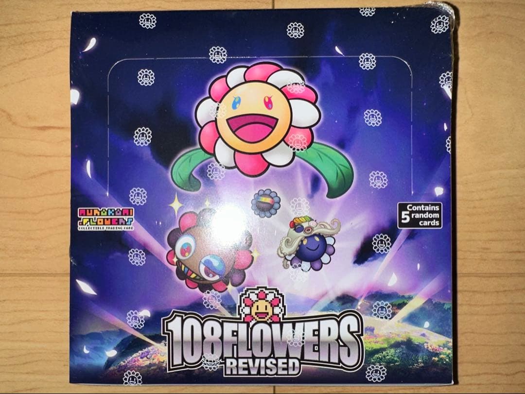 108フラワーズ リバイズド 英語版 新品未開封 シュリンク付き 1BOX