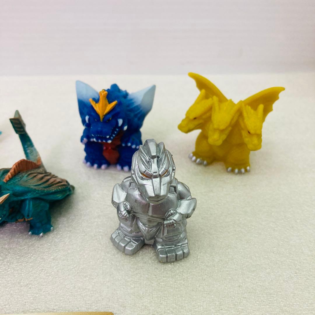 8体セット】ゴジラ超全集 バンダイ 1998年製 指人形 ソフビ - メルカリ