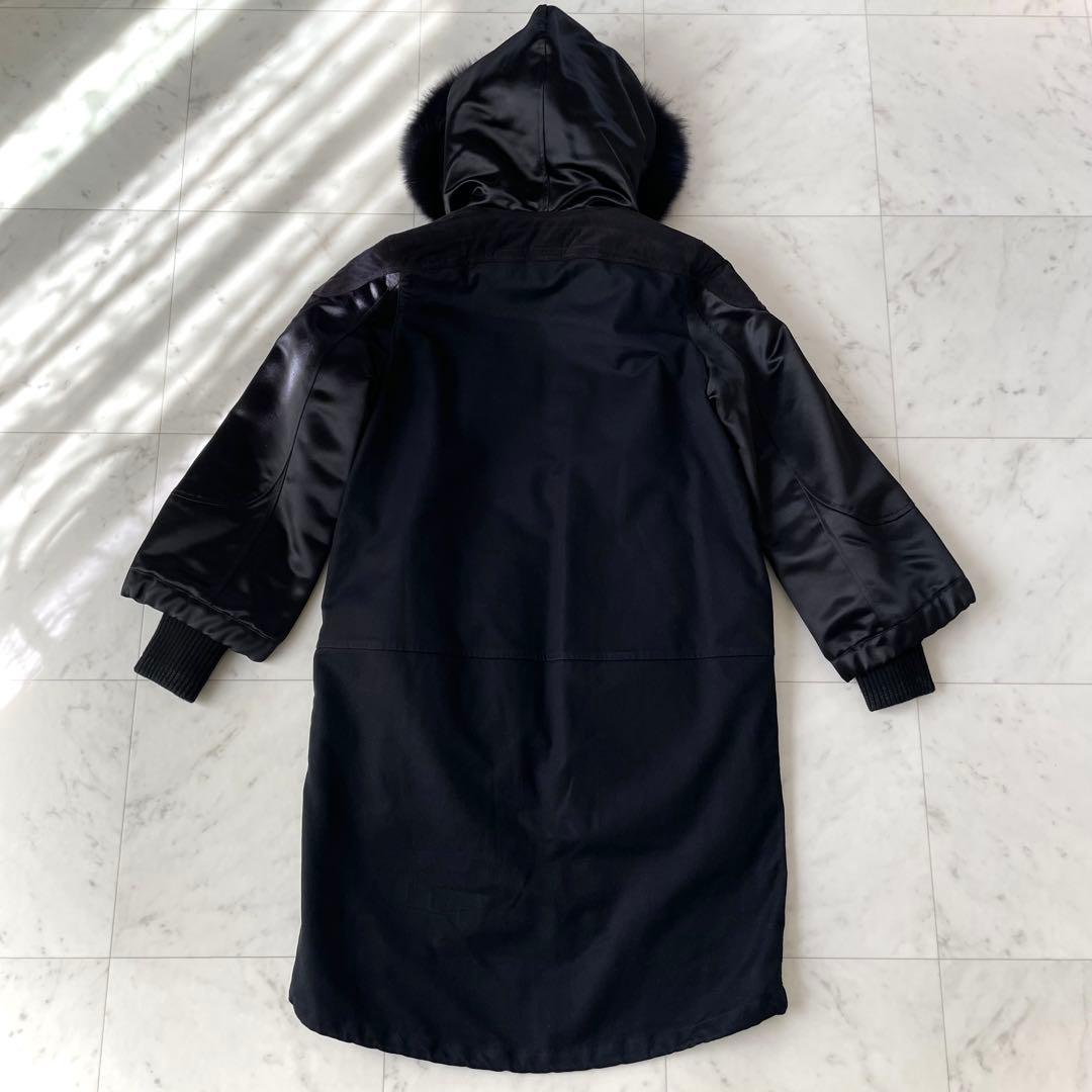 美品✨ツモリチサト アマモールモッズコート フォックスファー