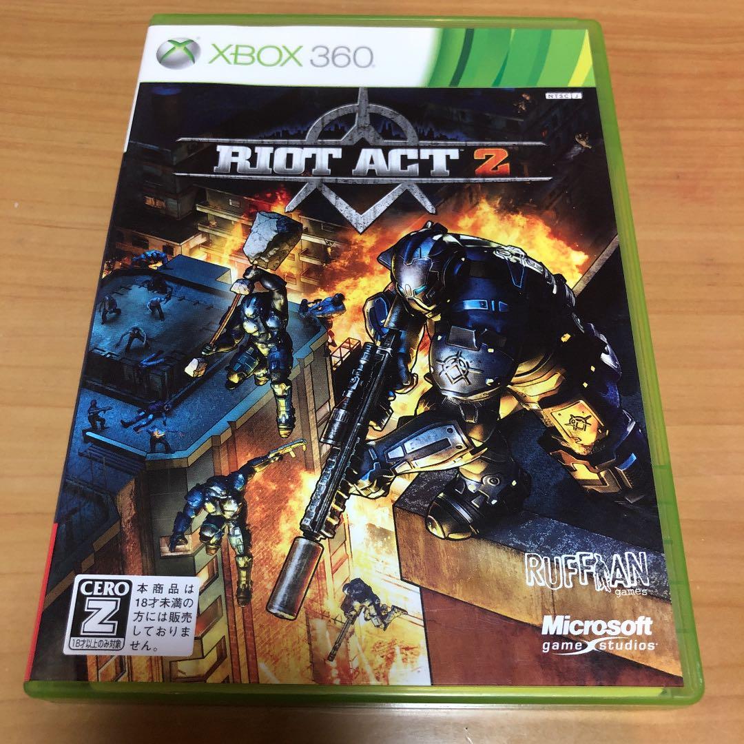 Xbox360 ライオットアクト2 RIOT ACT2 - メルカリ