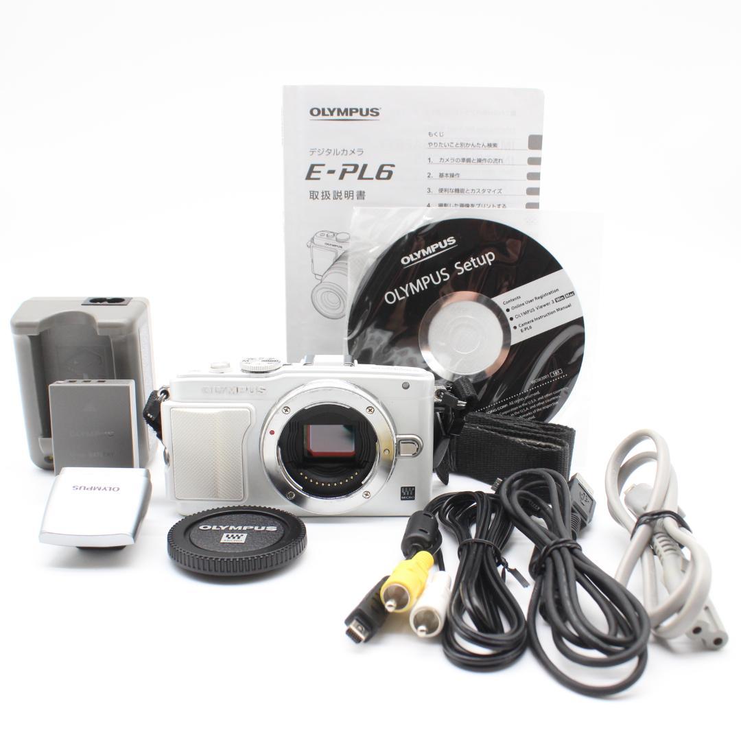 ミラーレス一眼 PEN Lite E-PL6 ボディ ホワイト Amazon | OLYMPUS ミラーレス一眼 PEN Lite E-PL6 ボディ ホワイト E