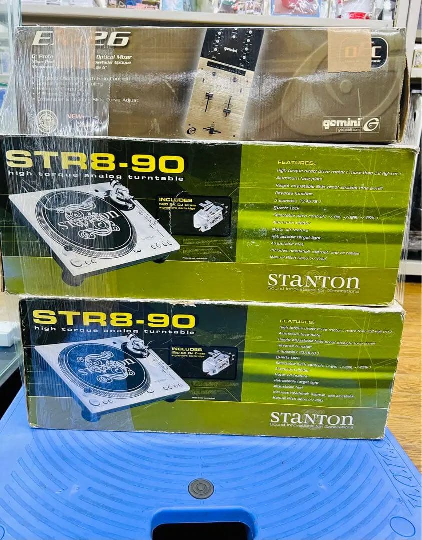 ジャンク品】Stanton STR8-90 2台 & EX-26 セット - メルカリ