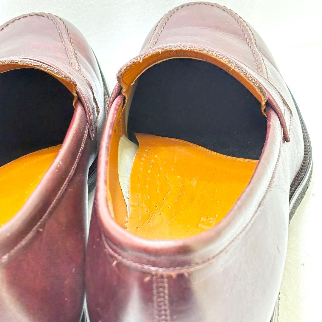 人気モデル ASICS RUNWALK 本革 ローファー 25.5cm