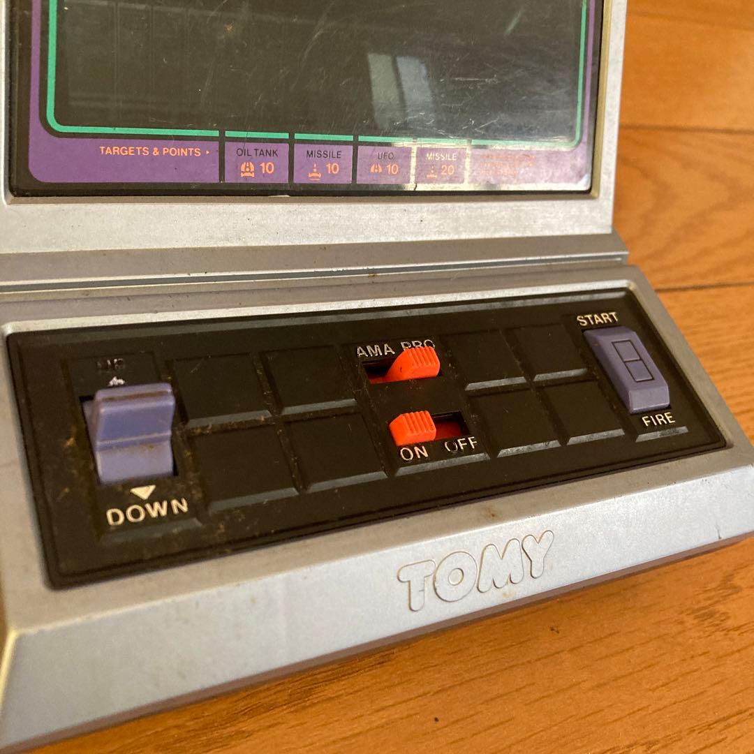 希少TOMY LSIゲーム scramble スクランブル LSIゲーム コナミ - メルカリ