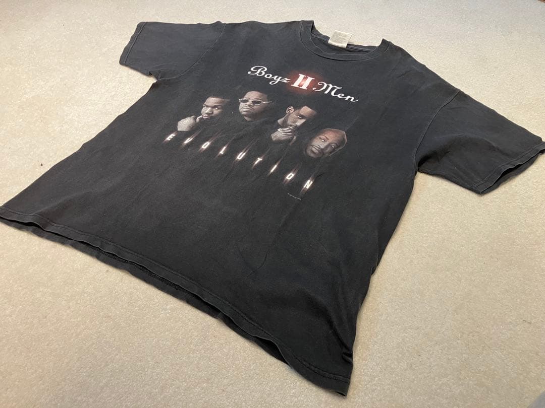 Boyz II Men Evolution Tシャツ Lサイズ Vtg 1998 Boyz II Men Evolution Tour Concert T-shirt Black L 90s